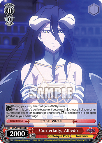 Cornerlady, Albedo